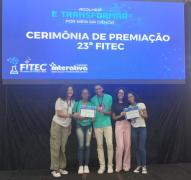 Estudantes de Salvador são premiados na 23ª Feira Interativa de Tecnologia e Ciências, no Paraná