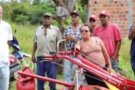 Entregas de equipamentos fortalecem agricultura familiar de Camaçari e Região Metropolitana