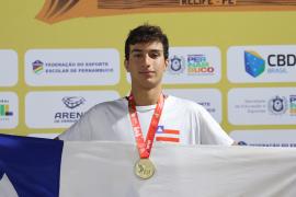 Natação baiana é destaque nos Jogos Escolares Brasileiros de 2024, em Pernambuco