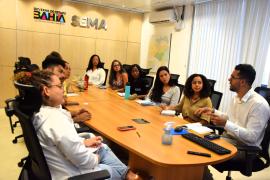 Sema e Coordenação de Juventude fortalecem parceria para o programa Agente Jovem Ambiental