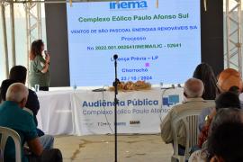 Audiência pública em Chorrochó reforça transparência no licenciamento do Complexo Eólico Paulo Afonso Sul