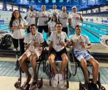 Equipe baiana de paranatação conquista 22 medalhas nas Paralimpíadas Universitárias com apoio da Sudesb