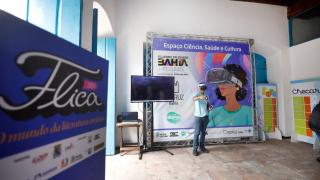 Tecnologia marca o segundo dia de programação da Casa do Governo na Flica 2024