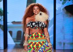 Adereços produzidos por Projeto Collab Artesanato da Bahia desfila pela Meninos Rei na SPFW