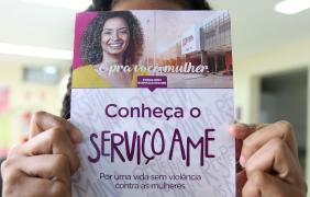 Serviço AME reforça combate à violência sexual no Dia Nacional de Luta contra a Violência à Mulher