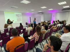 SPM discute o enfrentamento à violência de gênero com delegadas na Casa da Mulher Brasileira, em Salvador