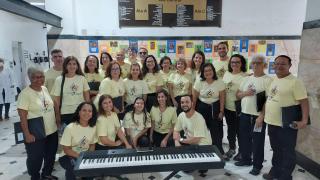 Coral do Colégio Antônio Vieira apresenta-se na sede da Hemoba neste sábado (19)