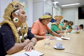 Lideranças indígenas do povo Kaimbé se reúnem com a Sema e Inema para avançar em políticas ambientais