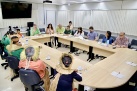 Lideranças indígenas do povo Kaimbé se reúnem com a Sema e Inema para avançar em políticas ambientais