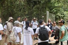 Jovens de 25 países conhecem reservas naturais e projetos socioambientais da Costa dos Coqueiros