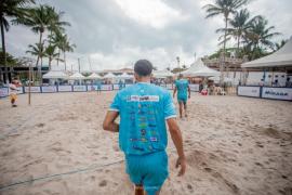 Clube Espanhol recebe VII etapa do Campeonato Baiano de Futevôlei 2024 neste final de semana
