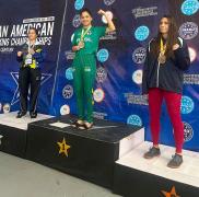 Carolina Santos, atleta de kickboxing, vence Campeonato Pan-Americano e garante vaga nos Jogos Mundiais