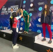 Carolina Santos, atleta de kickboxing, vence Campeonato Pan-Americano e garante vaga nos Jogos Mundiais