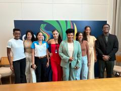 Estudantes de agências da SEC fazem entrevista exclusiva com ministra da Cultura