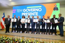 Governo do Estado lança programa de R$ 84 milhões para ampliar acesso à água na Bahia e adere a programa de crédito