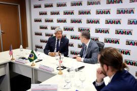 Governador recebe novo cônsul dos Estados Unidos e discute parcerias em áreas estratégicas