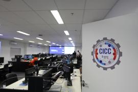 Centro Integrado de Comunicação e Controle é ativado durante o dia D da Operação Hagnos