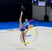 Destaque da ginástica rítmica, Keila Santos disputa torneio sul-americano no Chile com apoio da Sudesb
