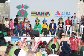 Sesab promove serviços de saúde para população indígena no VI Acampamento Terra Livre Bahia