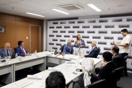 Governo do Estado discute com Al Khaleej Sugar oportunidades de investimento no setor de açúcar e bioenergia