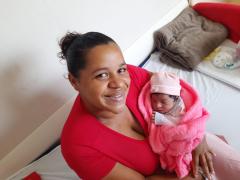 Filha de trabalhadores rurais, nasce o bebê de número nove mil do Materno-Infantil de Ilhéus