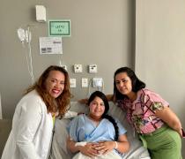 Grazielly paciente Divulgação FESF