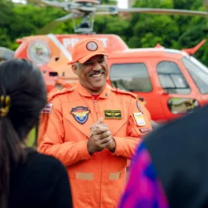“A maior operação de Carnaval de todos os tempos”, diz secretário Marcelo Werner durante entrega de aeronaves para o Corpo de Bombeiros