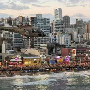 Graer amplia a segurança dos foliões através do monitoramento aéreo