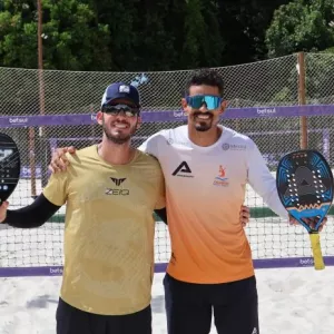 Primeiros colocados do ranking baiano de beach tennis disputam competição internacional nesta semana com apoio da Sudesb