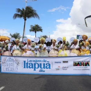 Projeto Agô Bahia participa da Lavagem de Itapuã e exalta força da tradição popular