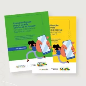 MEC lança guias para orientar o uso de celulares na escola