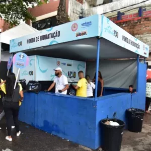 Carnaval: 82 mil litros de água foram distribuídos para hidratação do folião em Salvador e no interior