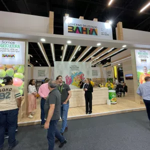 Pelo 2º ano consecutivo, Seagri participa da maior feira de fruticultura da América Latina