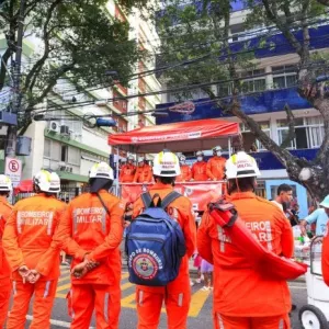 Corpo de Bombeiros mantém pontos de comando nos circuitos do Carnaval de Salvador