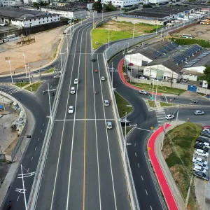 Na foto: Avenida Gal Costa, Linha Azul. Foto: Manu Dias/GOVBA