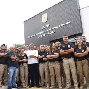 Entrega de Delegacia em Jequié. Foto: Matheus Landim/GOVBA