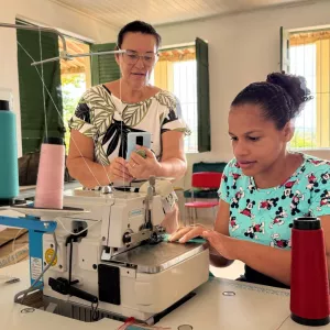 Mulheres de Italegre realizam sonho com inauguração de Sala Industrial de Corte e Costura