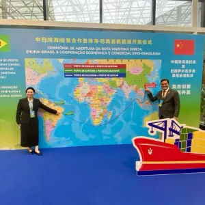 Nova rota marítima direta entre Bahia e China começa a operar nesta segunda-feira (14)