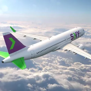 Sky Airline amplia frequências de voos internacionais para a Bahia
