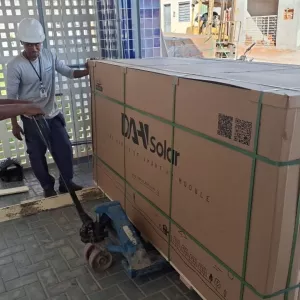 Placas solares estão sendo instaladas no Colégio Estadual de Tempo Integral de Igaporã