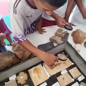 Os seres do passado: projeto da Uesb leva Paleontologia às escolas