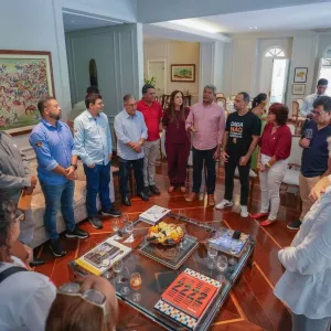 Governador e representantes de centrais sindicais reafirmam parceria e destacam compromisso com trabalhadores da Bahia