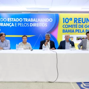 Feira de Santana sedia primeira reunião do Comitê de Governança do Bahia Pela Paz realizada no interior do estado