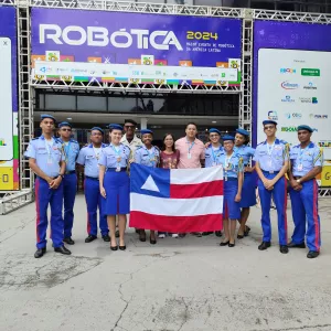 Estudantes do Colégio da Polícia Militar de Lobato representarão a Bahia na RoboCup 2025