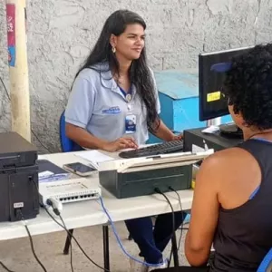 Escritório móvel da Embasa