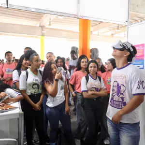 Etapa Salvador do Encontro Estudantil tem início com exposição de projetos no Parque de Exposições