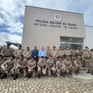Após investimento de R$ 1,1 milhão, SSP entrega novo pelotão da PM em Ubaíra