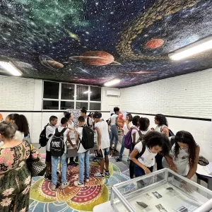 MGB leva Exposição Itinerante a Colégio Estadual no bairro de São João do Cabrito