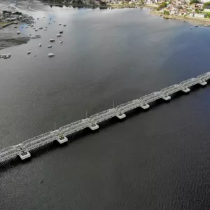 Ponte São João, no Subúrbio Ferroviário, passa por um processo de elevação e revitalização para passagem do VLT