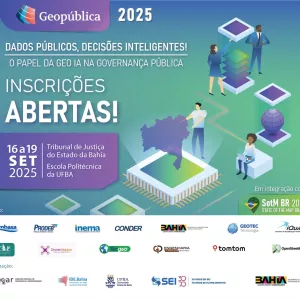 Inscrições abertas: Geopública 2025 debate o papel da GeoIA na governança pública